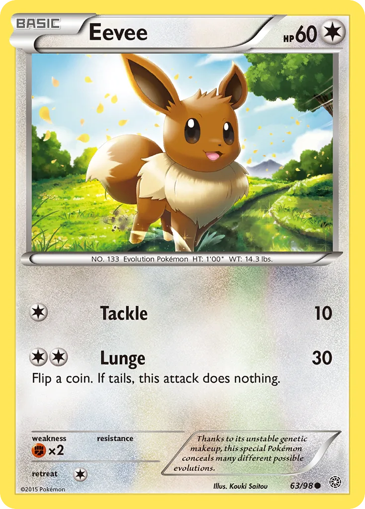Eevee, Ancient Origins #63/98