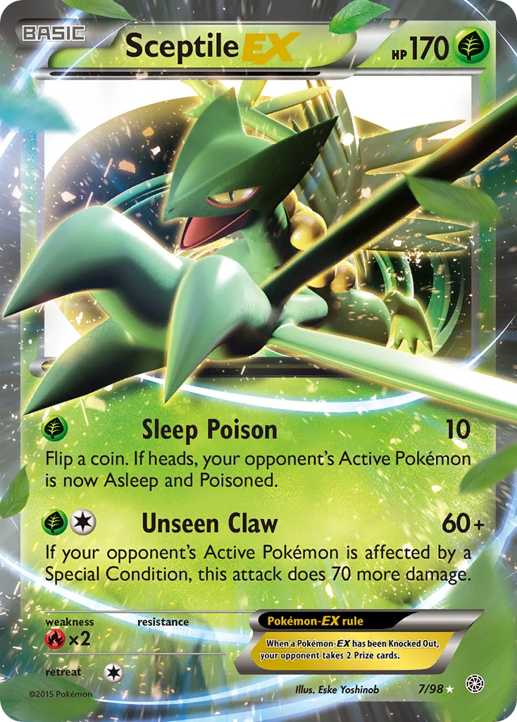 Sceptile-EX, Ancient Origins #7/98