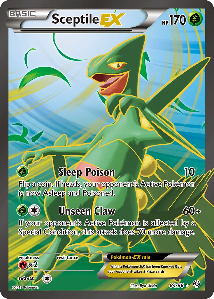 Sceptile-EX, Ancient Origins #84/98