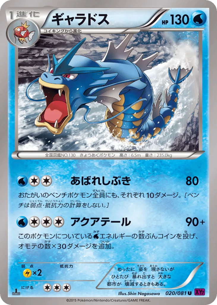 Gyarados, Bandit Ring #020/081