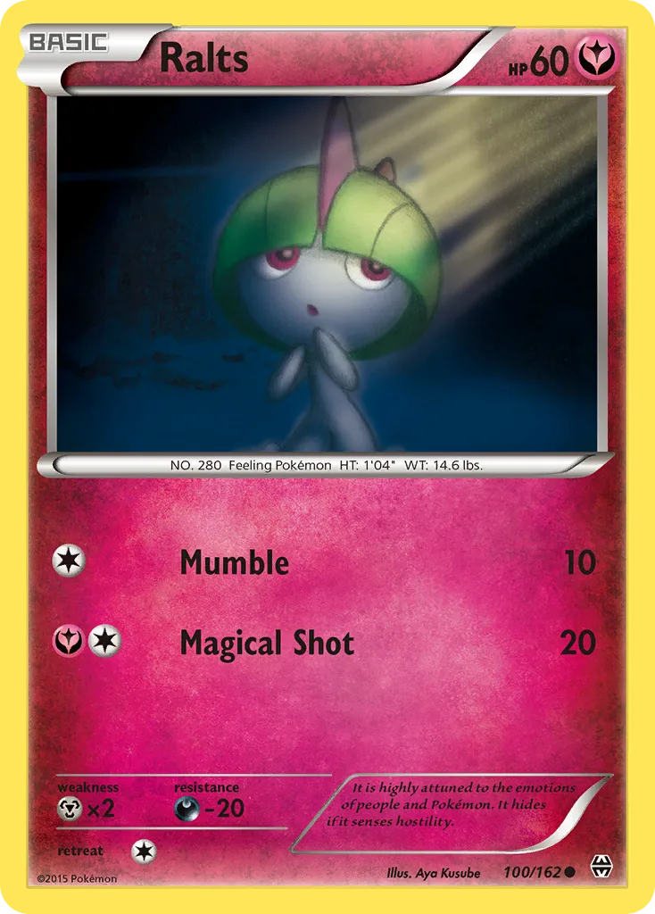 Ralts, BREAKthrough #100/162