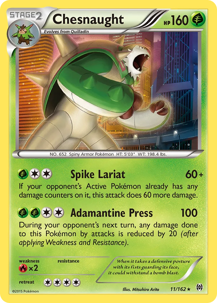 Chesnaught, BREAKthrough #11/162