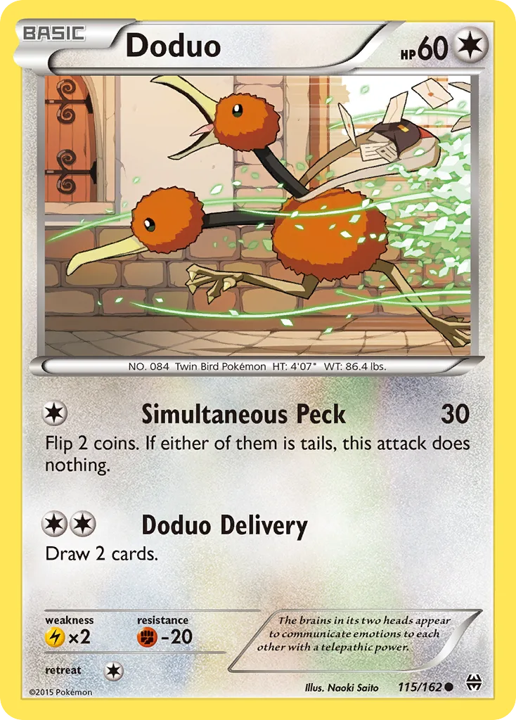 Doduo, BREAKthrough #115/162