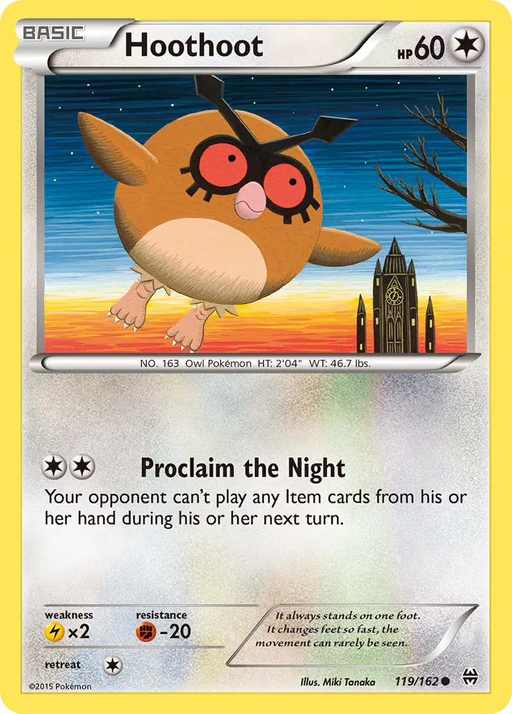 Hoothoot, BREAKthrough #119/162