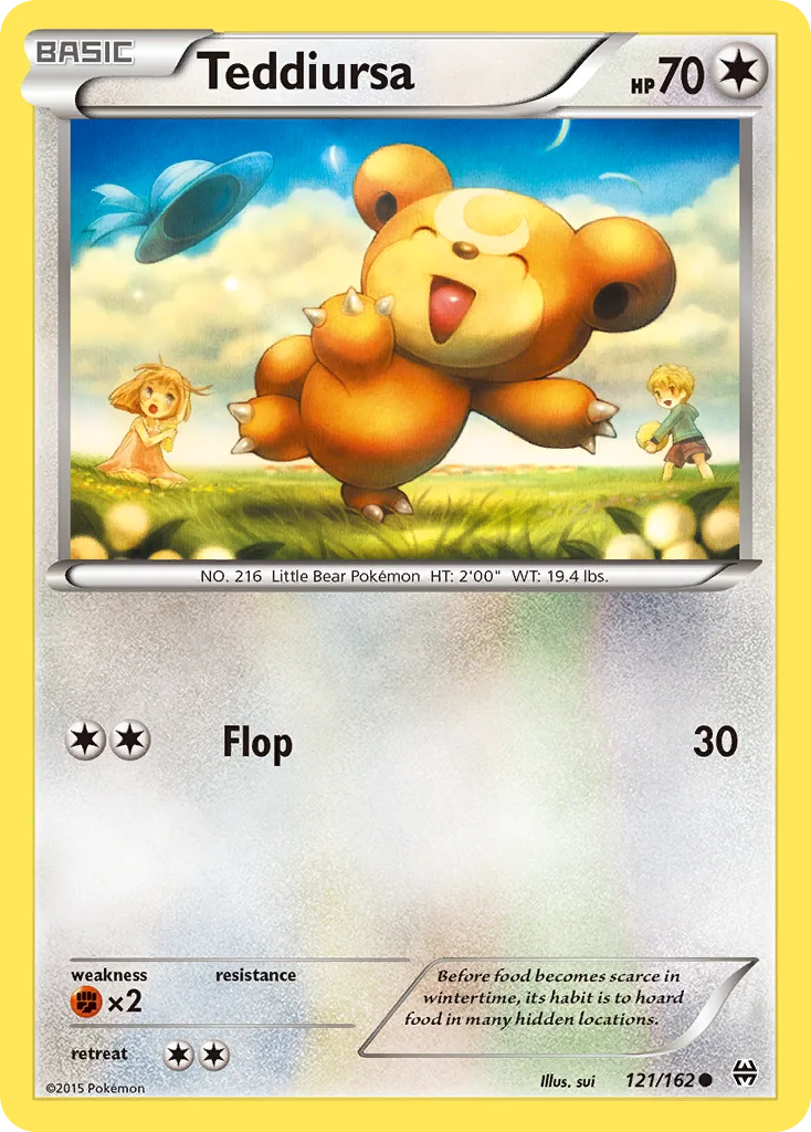 Teddiursa, BREAKthrough #121/162