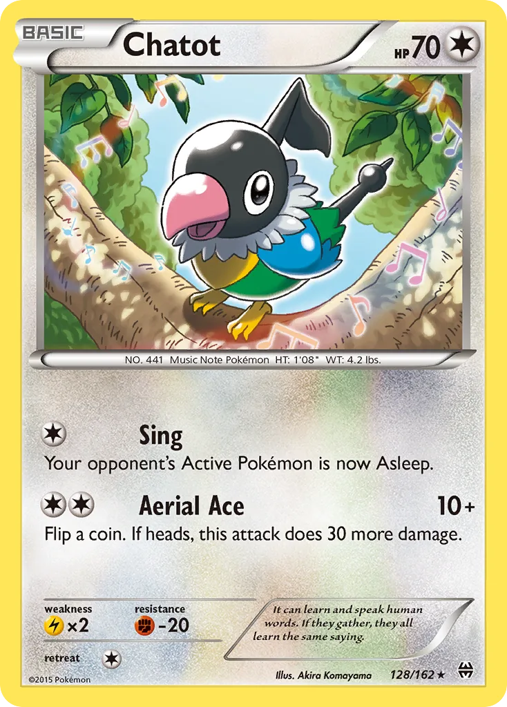 Chatot, BREAKthrough #128/162