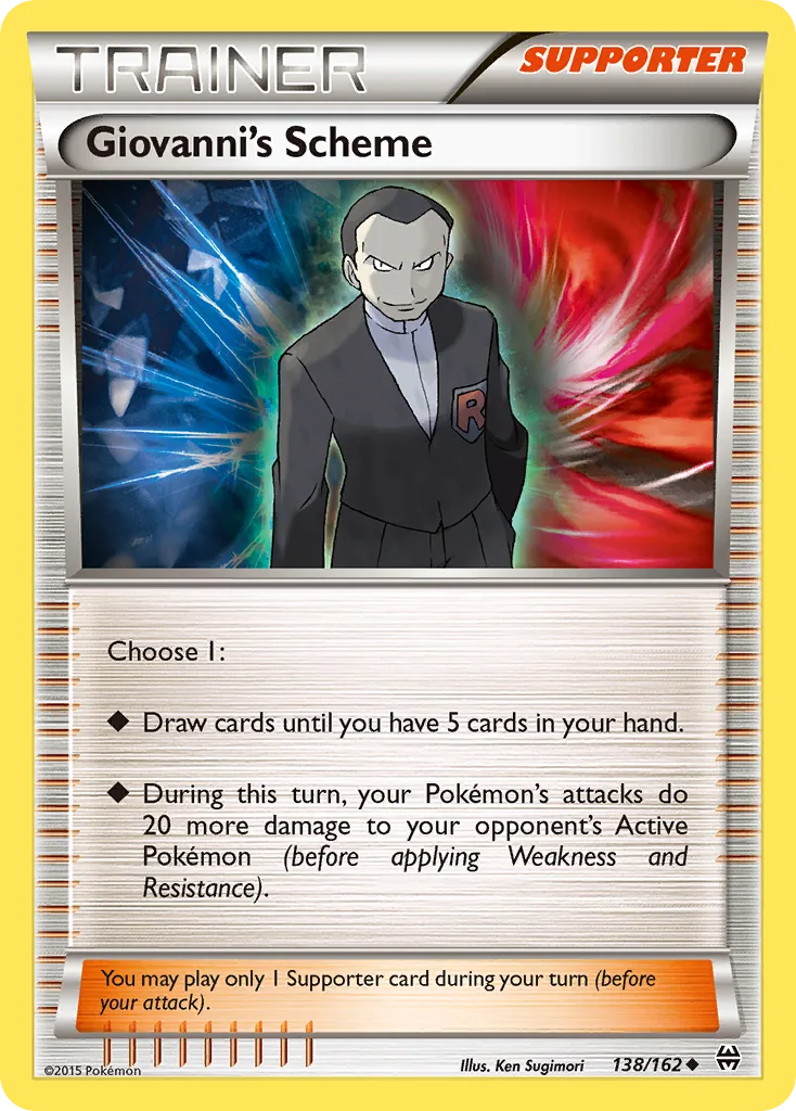 Giovanni's Scheme, BREAKthrough #138/162
