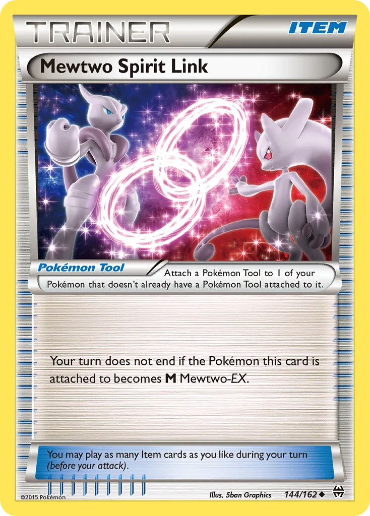 Mewtwo Spirit Link, BREAKthrough #144/162