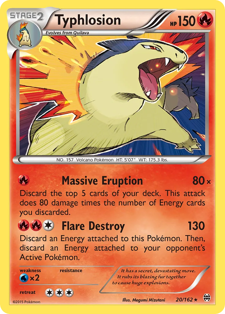 Typhlosion, BREAKthrough #20/162