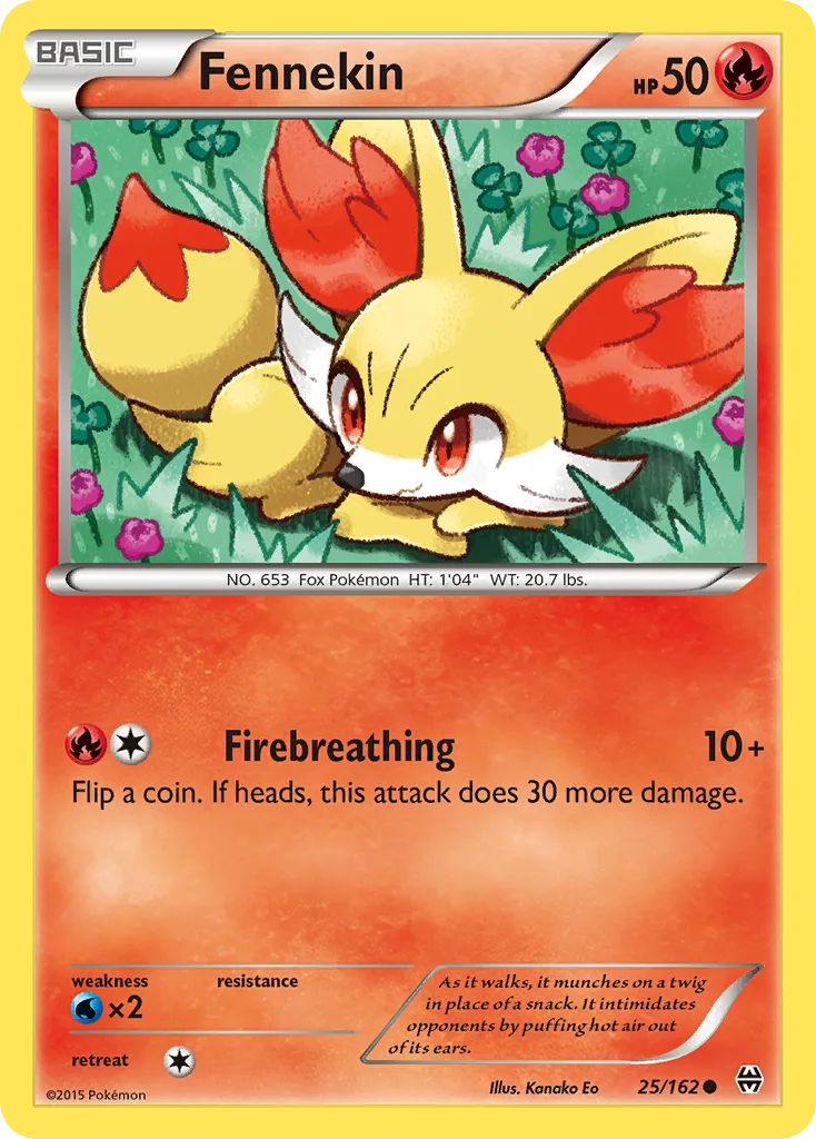 Fennekin, BREAKthrough #25/162