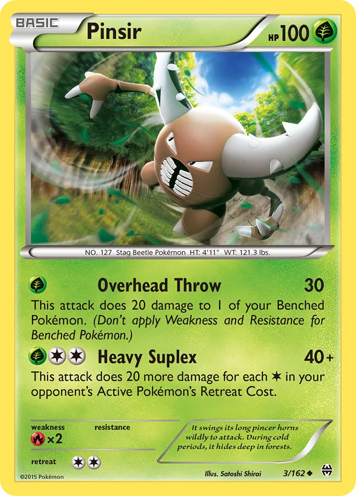 Pinsir, BREAKthrough #3/162
