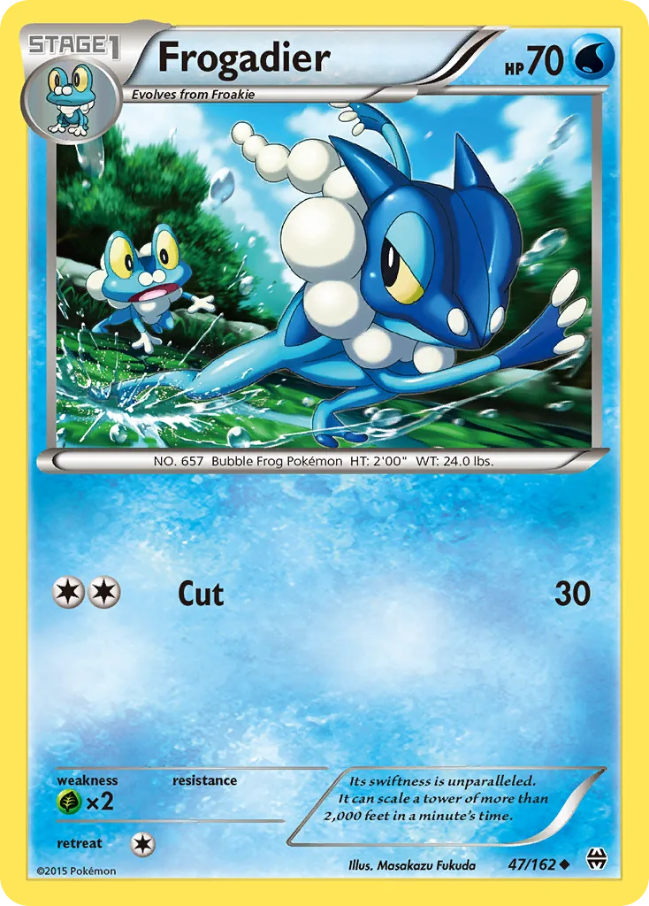 Frogadier, BREAKthrough #47/162
