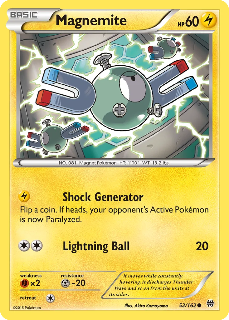 Magnemite, BREAKthrough #52/162