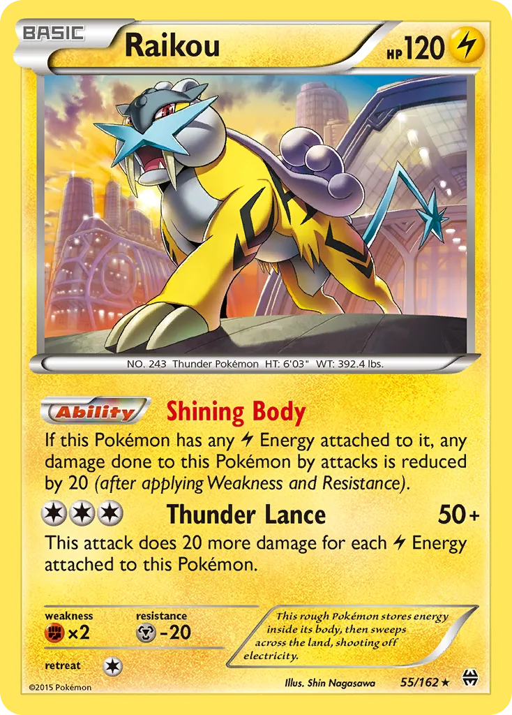 Raikou, BREAKthrough #55/162