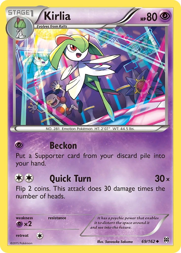 Kirlia, BREAKthrough #69/162
