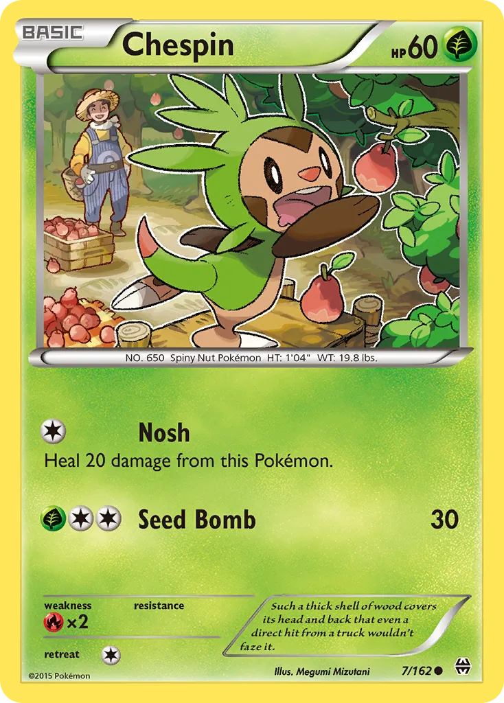 Chespin, BREAKthrough #7/162