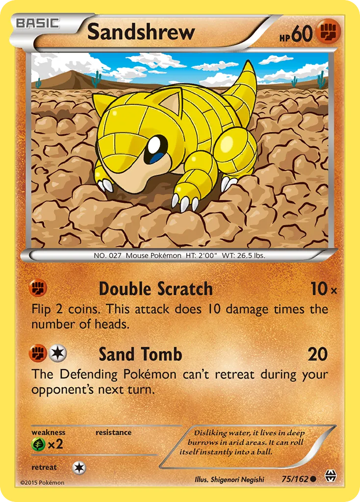 Sandshrew, BREAKthrough #75/162