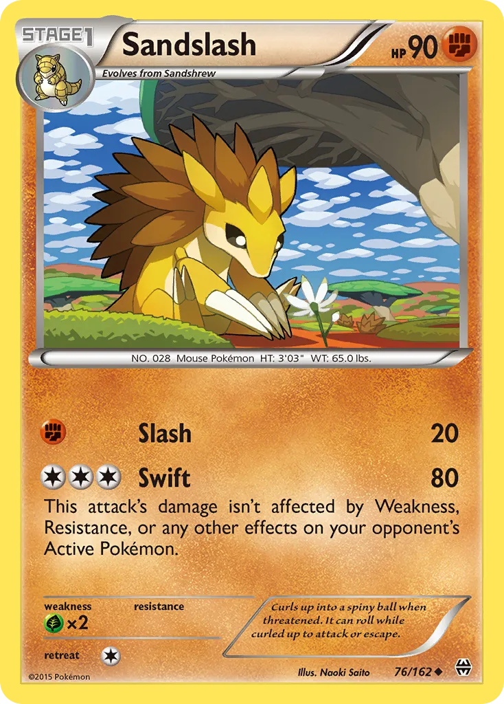 Sandslash, BREAKthrough #76/162