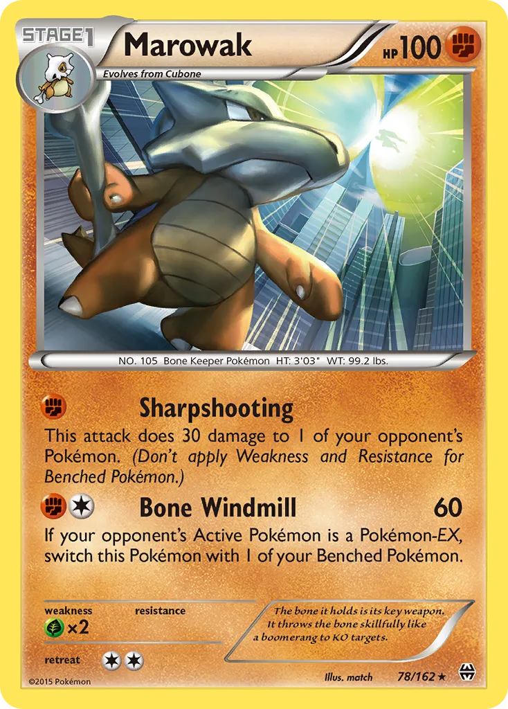 Marowak, BREAKthrough #78/162