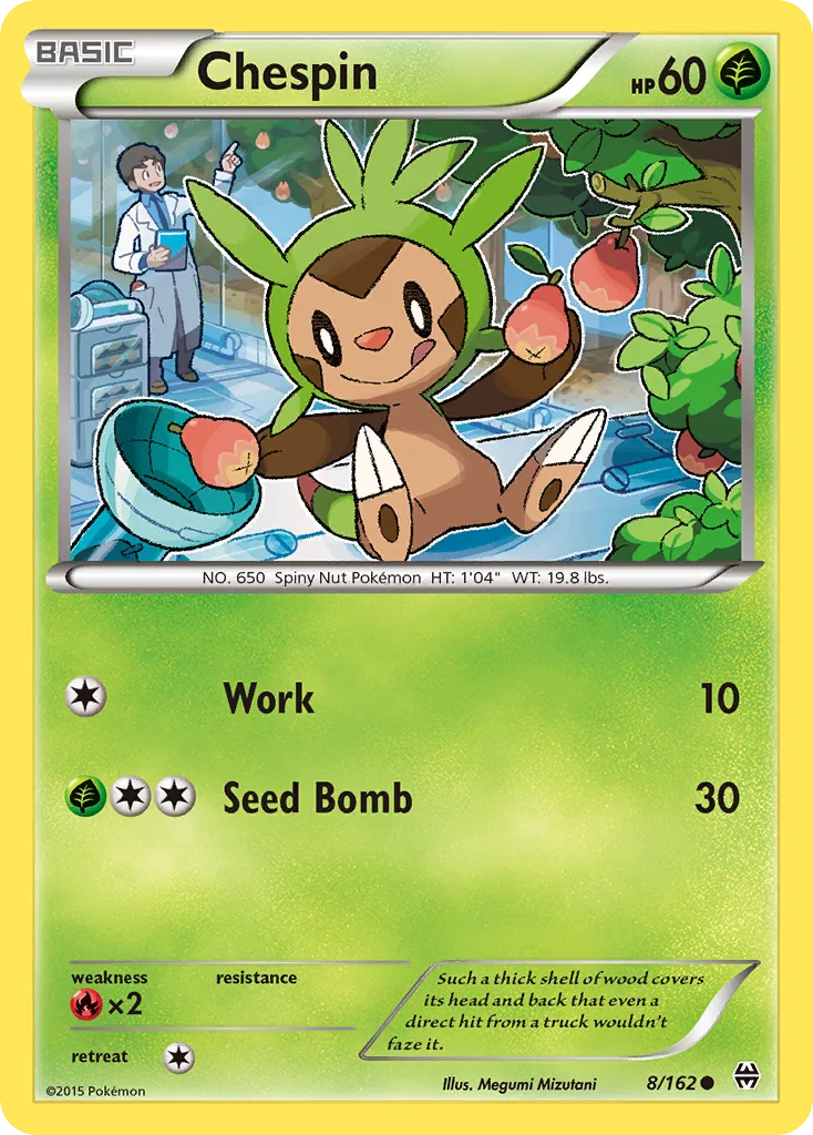 Chespin, BREAKthrough #8/162