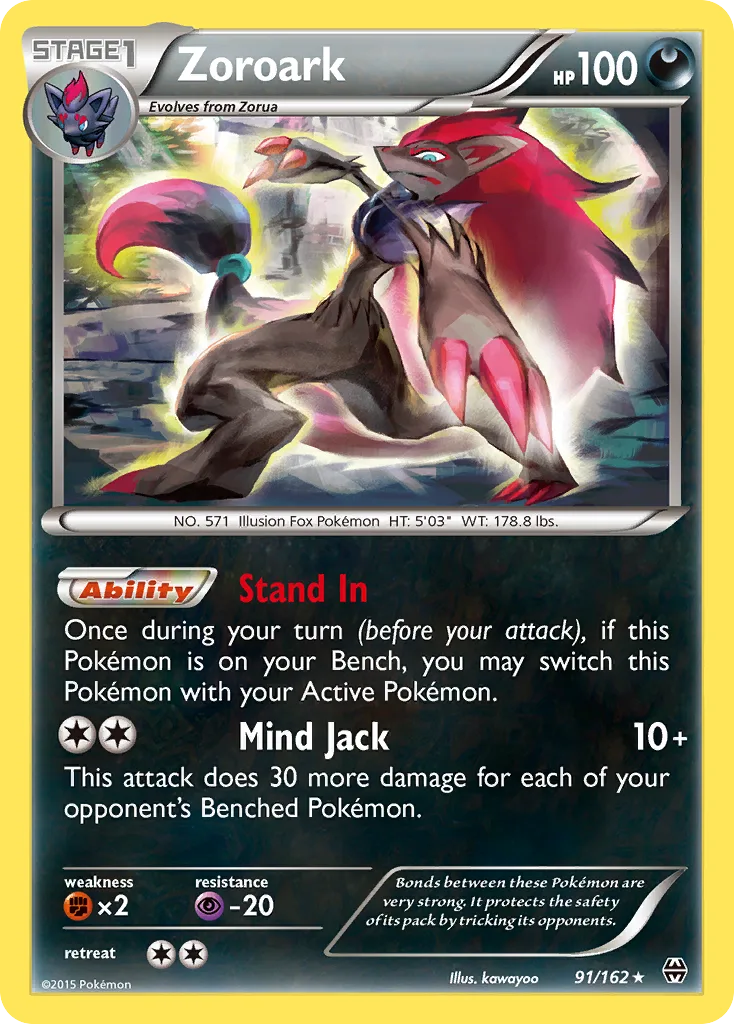 Zoroark, BREAKthrough #91/162