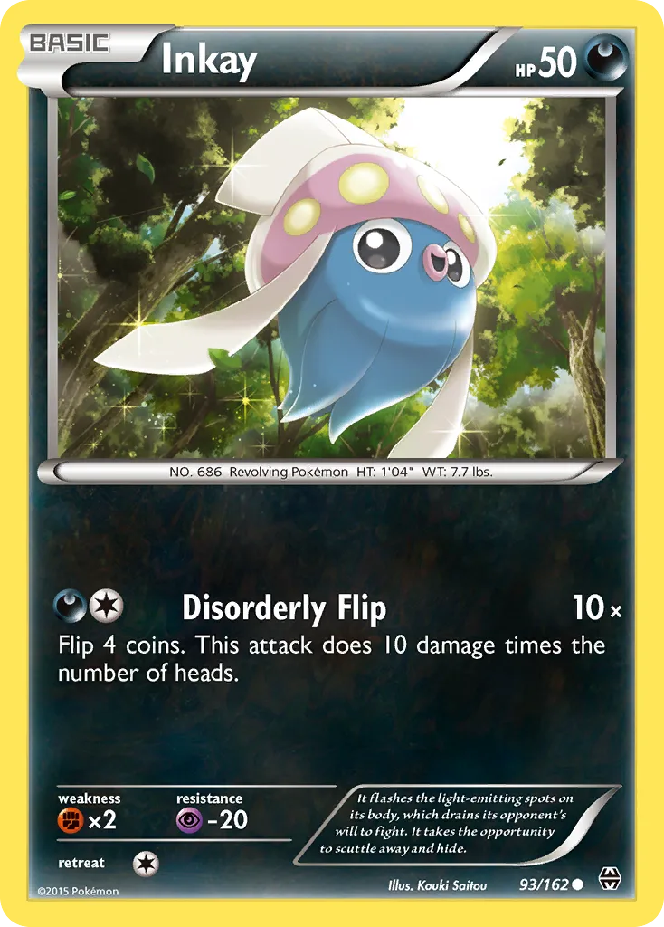 Inkay, BREAKthrough #93/162