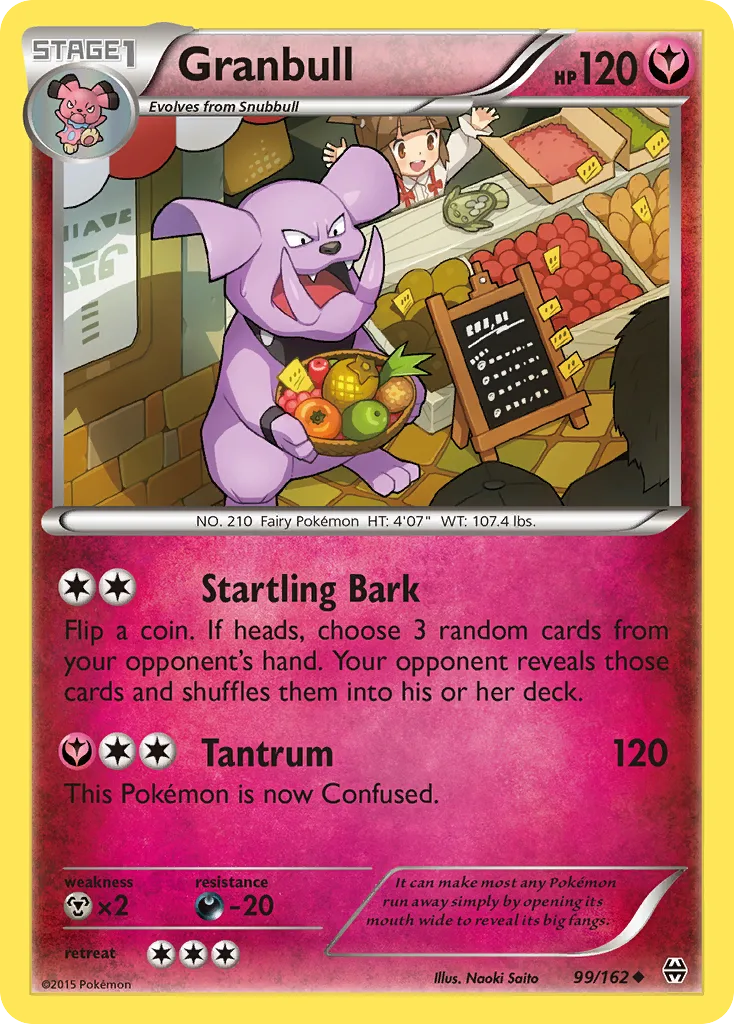 Granbull, BREAKthrough #99/162