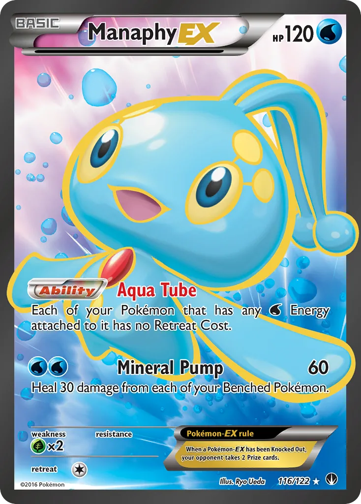 Manaphy-EX, BREAKpoint #116/122