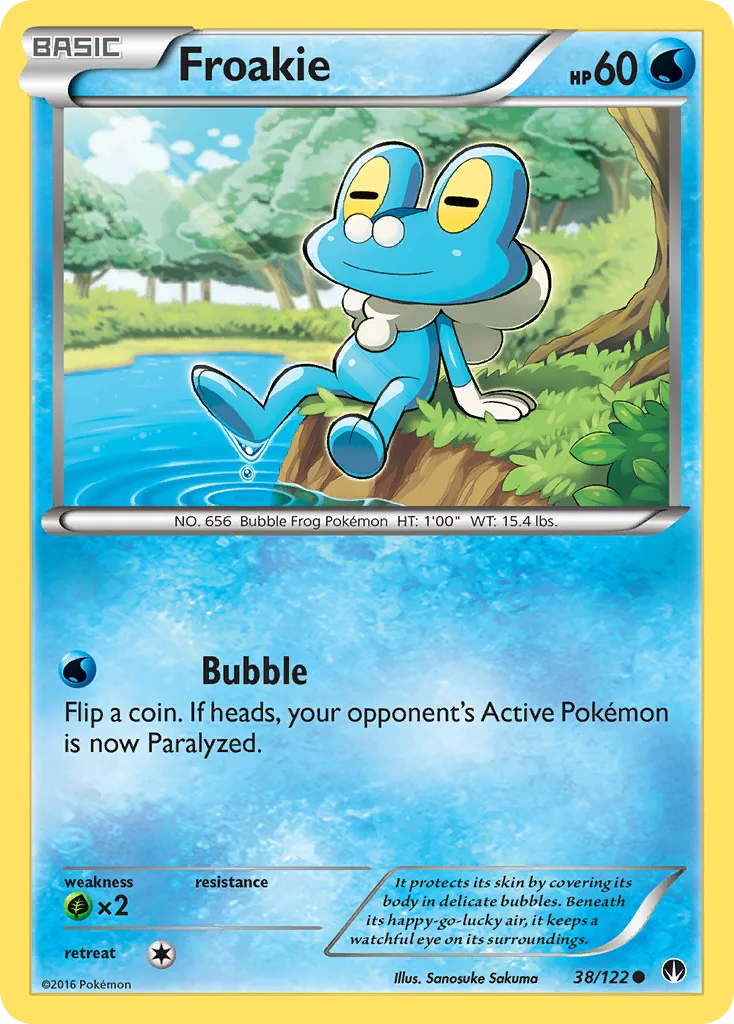Froakie, BREAKpoint #38/122