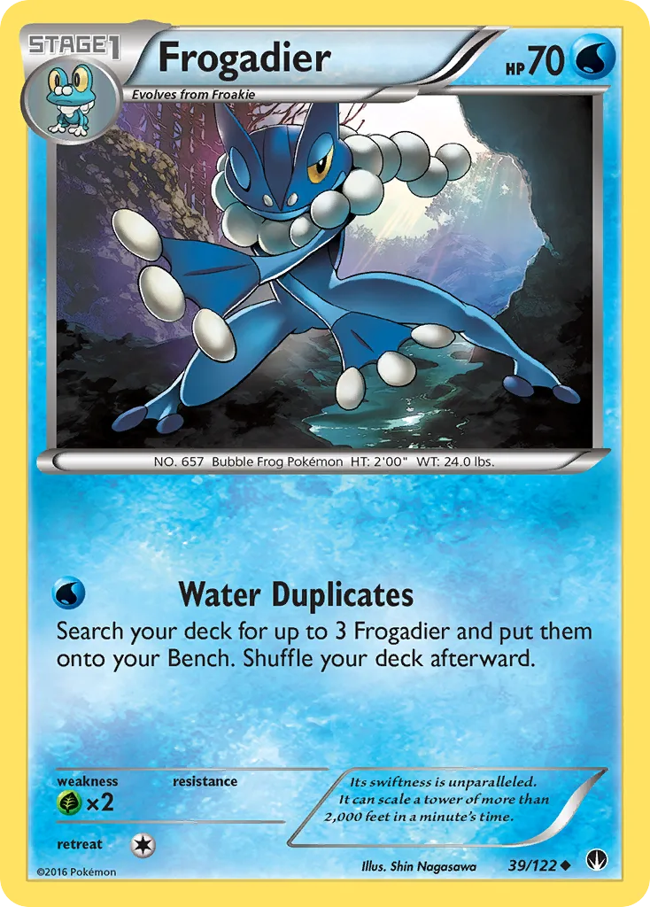 Frogadier, BREAKpoint #39/122