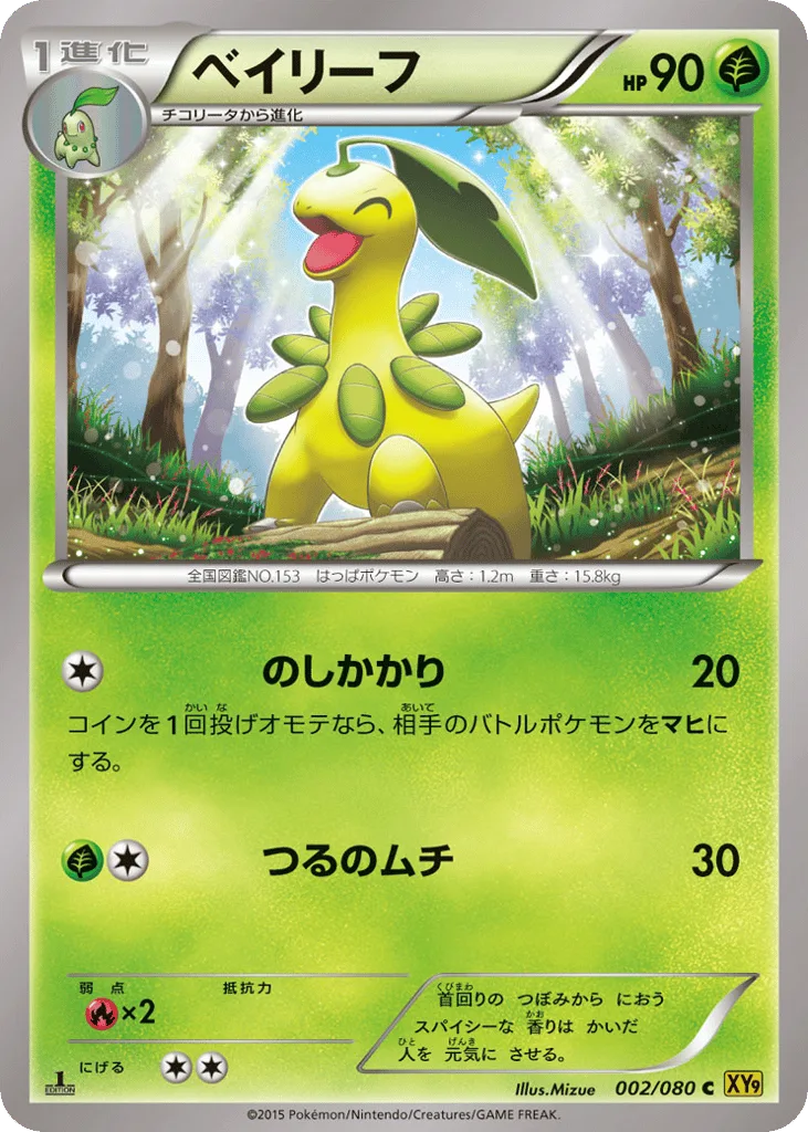 Bayleef, Rage of the Broken Heavens #002/080