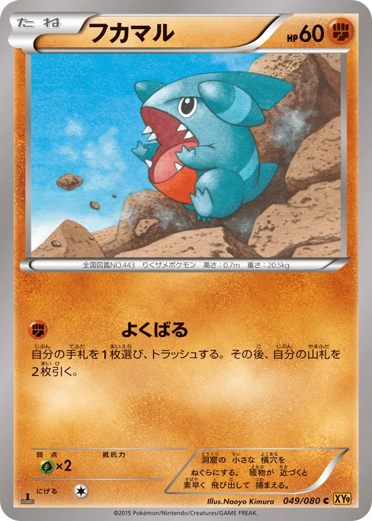 Gible, Rage of the Broken Heavens #049/080