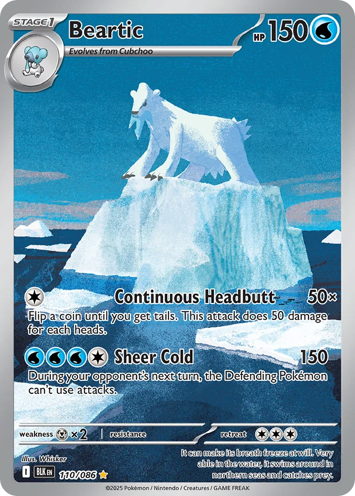Beartic, Black Bolt #110/086