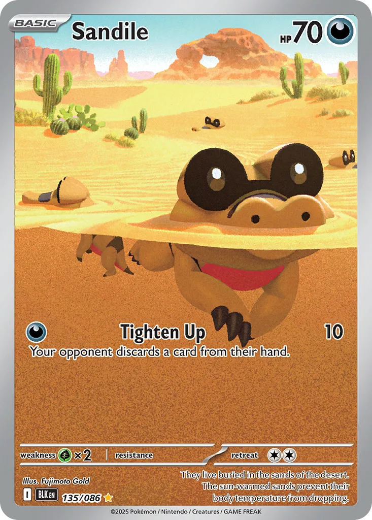 Sandile, Black Bolt #135/086