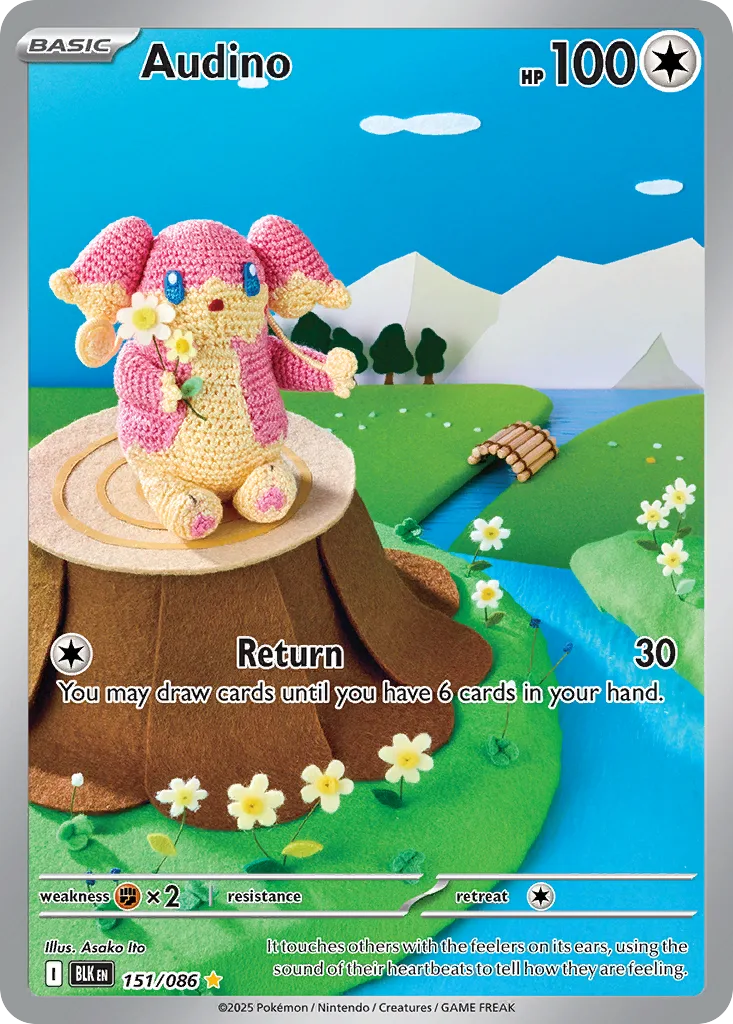 Audino, Black Bolt #151/086