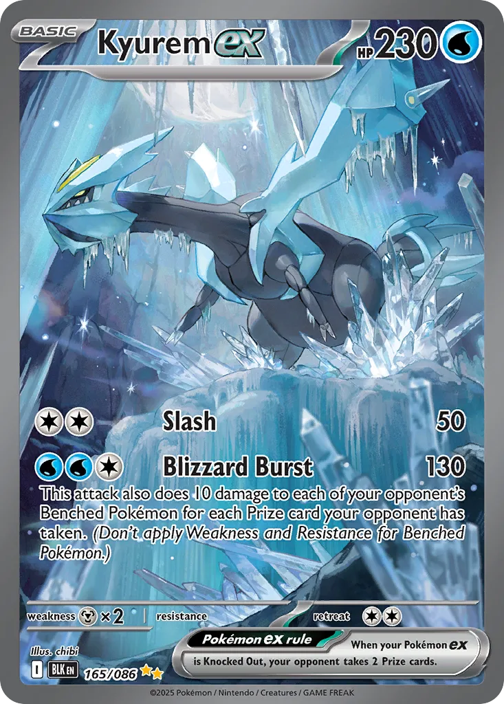 Kyurem ex, Black Bolt #165/086