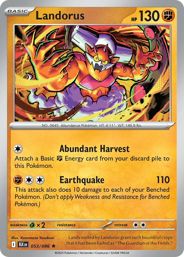 Landorus, Black Bolt #053/086