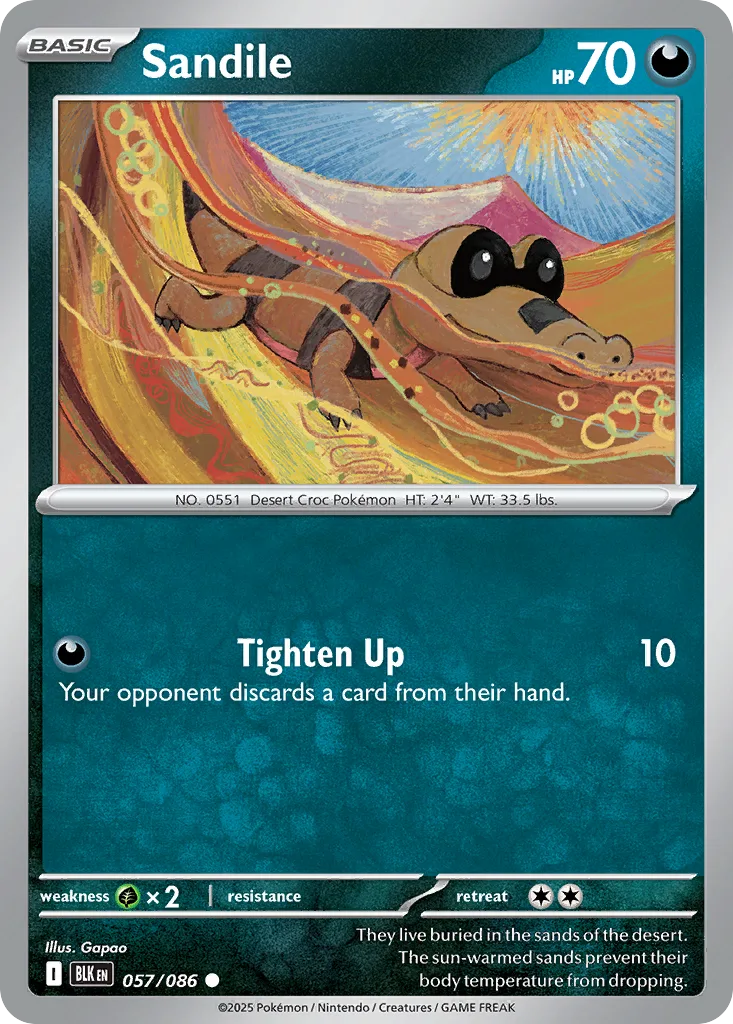 Sandile, Black Bolt #057/086