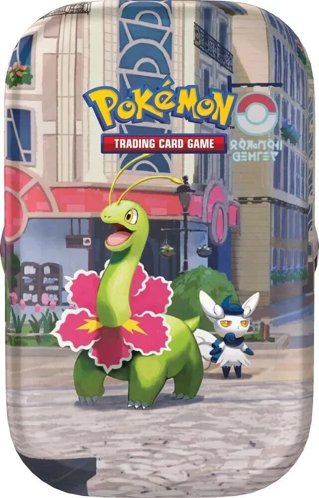 Lumiose City Mini Tin (Meganium & Meowstic)