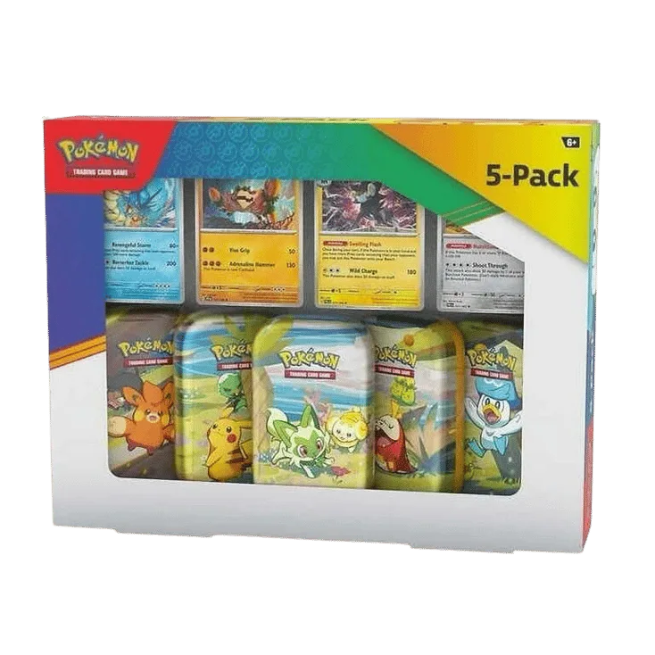 Paldea Friends Mini Tins 5-Pack