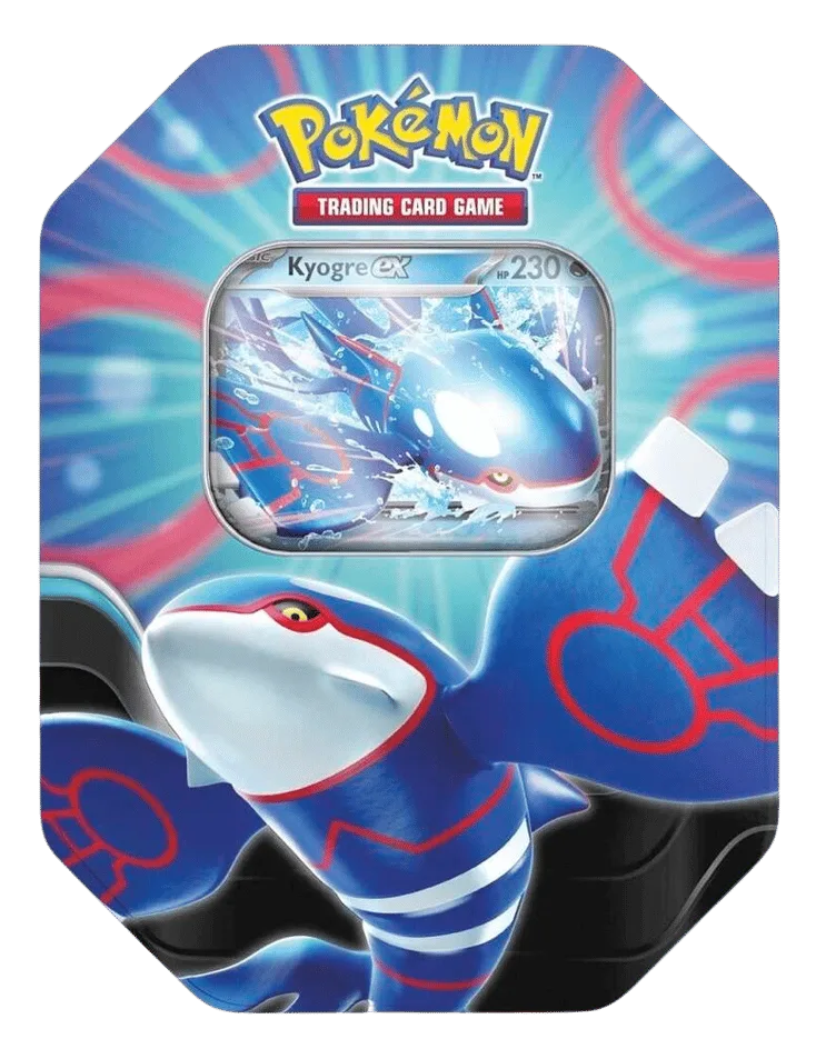 Azure Legends Tin [Kyogre ex] (International Version)
