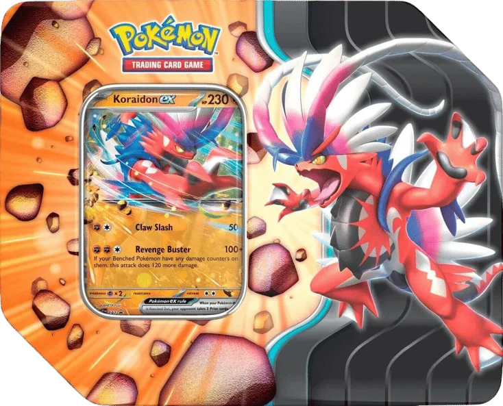 Slashing Legends Tin (Koraidon ex)