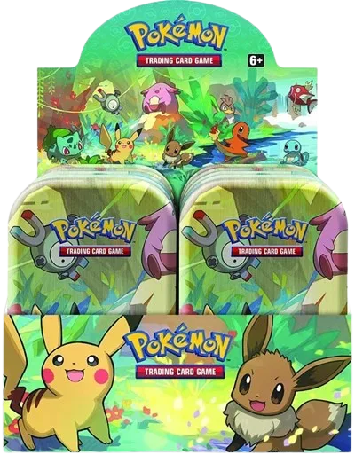 Kanto Friends Mini Tin Display