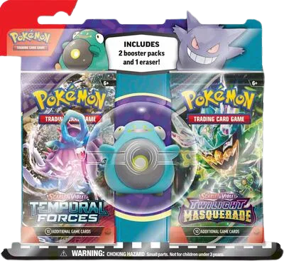 Pokémon TCG: Back to School Eraser Blister 2024 (Bellibolt)