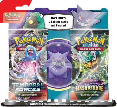 Pokémon TCG: Back to School Eraser Blister 2024 (Gengar)