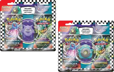 Pokémon TCG: Back to School Eraser Blister 2024 (Set of 2)
