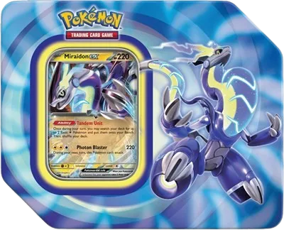 Paldea Legends Tin [Miraidon ex] (International Version)