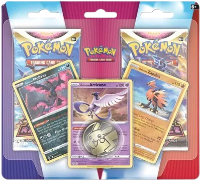 Enhanced 2-Pack Blister Pack (Galarian Articuno, Galarian Zapdos, & Galarian Moltres)