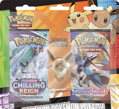 Pokémon TCG: Back to School Eraser Blister (Eevee)