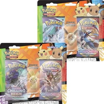 Pokémon TCG: Back to School Eraser Blister (Set of 2)